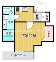 レオンコンフォート上本町カレントの間取り画像