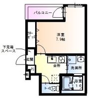 フジパレス今津中II番館の間取り画像