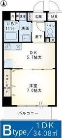 ノートアール107の間取り画像