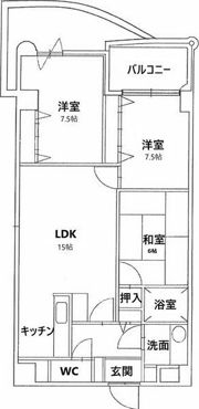 RIPPLU OASISSQUAREの間取り画像