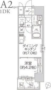 エスリード弁天町グロリア エスリード弁天町グロリアの間取り画像