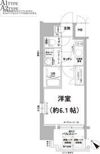 エスリード天王寺町北の間取り画像