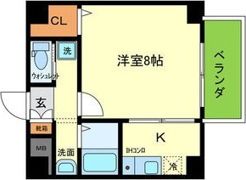 エレガンス長居の間取り画像