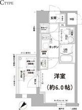 エスリード天王寺町北の間取り画像