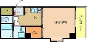 エレガンス長居の間取り画像