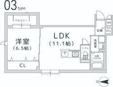 TRICERA Courtの間取り画像