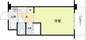 フォレストコ-ト長瀬の間取り画像