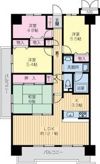 CASSIA南住吉の間取り画像