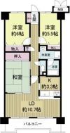 CASSIA南住吉の間取り画像