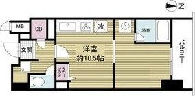 KDX堺筋本町レジデンスの間取り画像