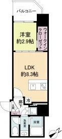 セレニテ難波ミラク参番館の間取り画像