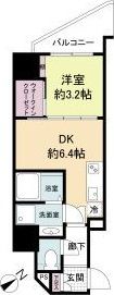 セレニテ難波ミラク参番館の間取り画像