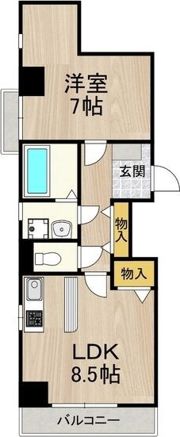 Wan’s Style阿倍野の間取り画像