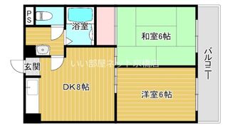 フォアール今津北の間取り画像