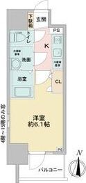 エスリードレジデンス大阪本町の間取り画像