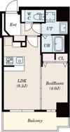 La Douceur谷町の間取り画像