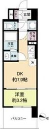 リヴェント難波サウスの間取り画像
