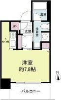 クロスレジデンス大阪新町（旧ベルファース大阪新町）の間取り画像