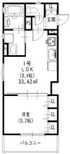 クリエオーレ南津の辺町の間取り画像