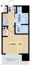 レジディア谷町の間取り画像