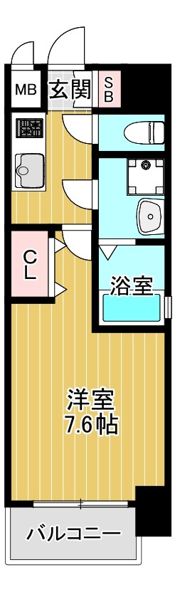 エスライズ梅田北の間取り画像