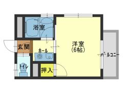 クレインハイツの間取り画像