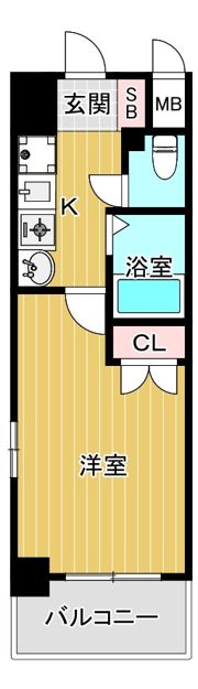 ラナップスクエア天満プライムの間取り画像