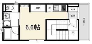 アヴェニール森ノ宮の間取り画像