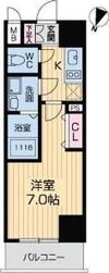 グランルージュ中之島南の間取り画像