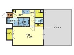 エグゼ大阪城東の間取り画像
