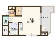 ウインライフ緑橋の間取り画像