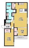 Clashist新森の間取り画像