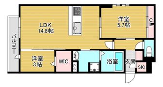 Clashist新森の間取り画像