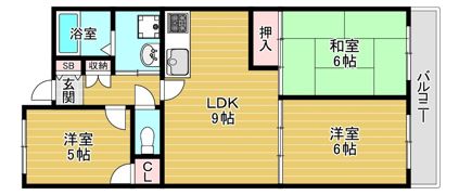 エステート関目の間取り画像