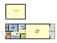 メゾンベルクールの間取り画像