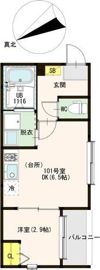 The Haven Osakaの間取り画像