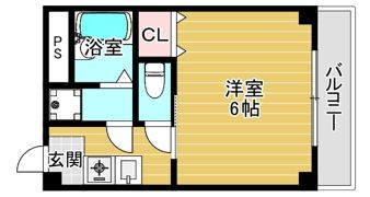吉田マンションの間取り画像
