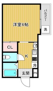 エテルナ都島の間取り画像
