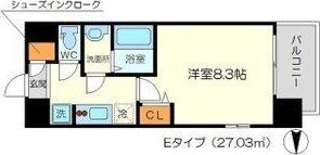 リッツ新大阪の間取り画像