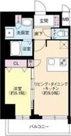 Dimus新大阪の間取り画像