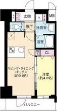 Dimus新大阪の間取り画像