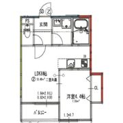 ジラフ吹田内本町の間取り画像