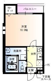 フジパレス今津中の間取り画像
