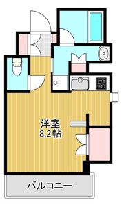 セイワパレス夕陽丘の間取り画像
