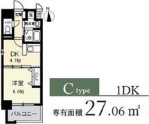 ブランクレール谷町の間取り画像