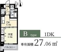 ブランクレール谷町の間取り画像