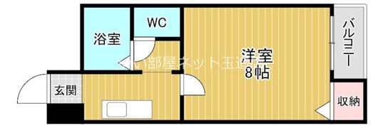 フィレンツェ四天王寺の間取り画像