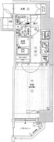 ワールドアイ天王寺ミラージュIIの間取り画像