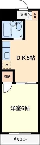 かねまつ南巽マンションの間取り画像