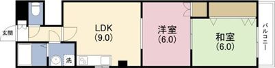 エルム小谷（新館）の間取り画像